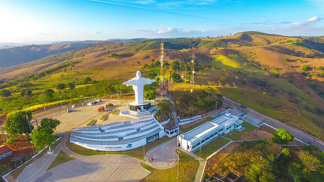 Cristo do Goití – cartão postal da cidade de Palmeira dos Índios/AL