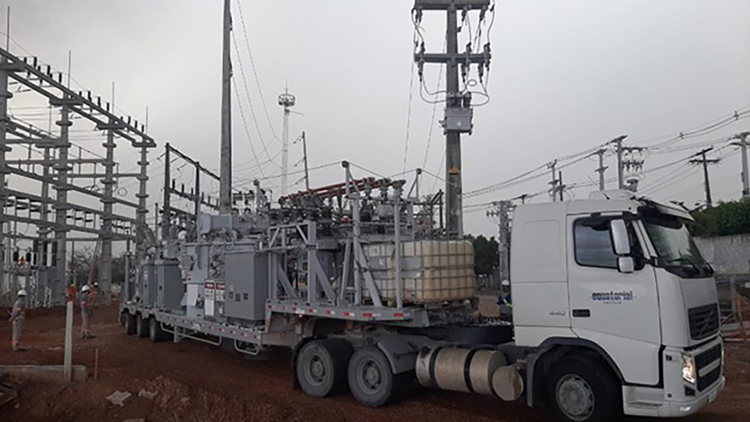 Equatorial instala subestação móvel em Santana do Ipanema