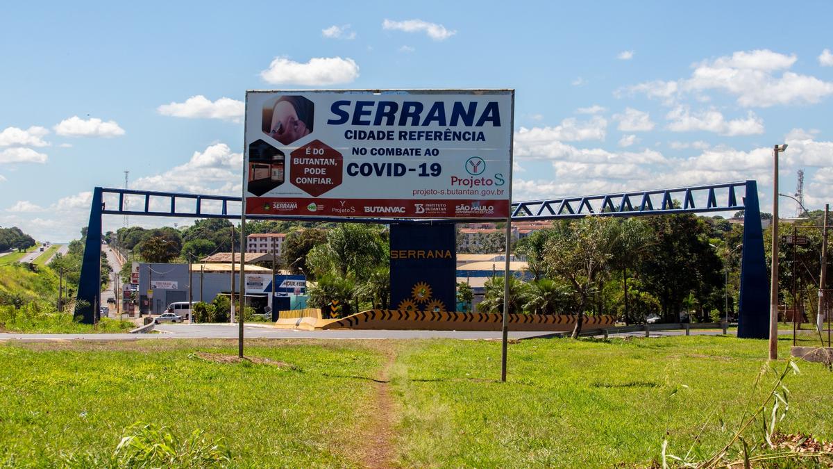 Estudo da CoronaVac em Serrana-SP mostra que pandemia pode ser controlada