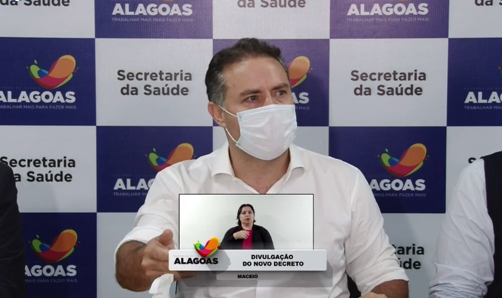 Governo de Alagoas renova decreto de distanciamento social sem realizar mudanças