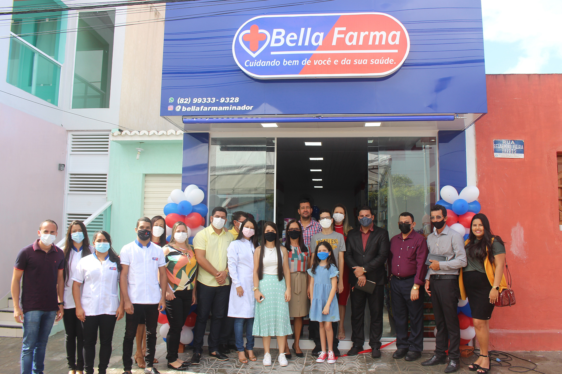 Farmácia Bella Farma é inaugurada em Minador do Negrão