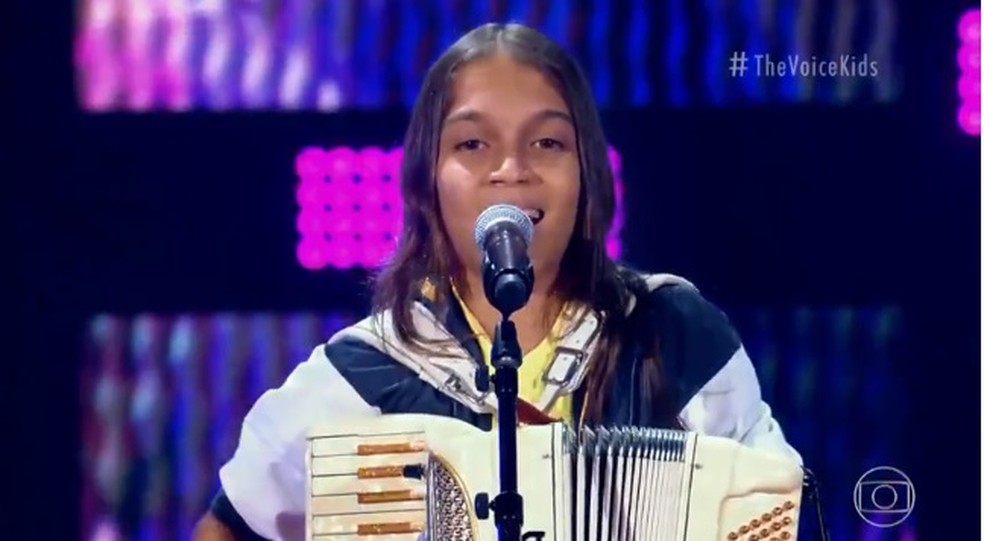 Alagoano participa do The Voice Kids e avança para a próxima fase do programa