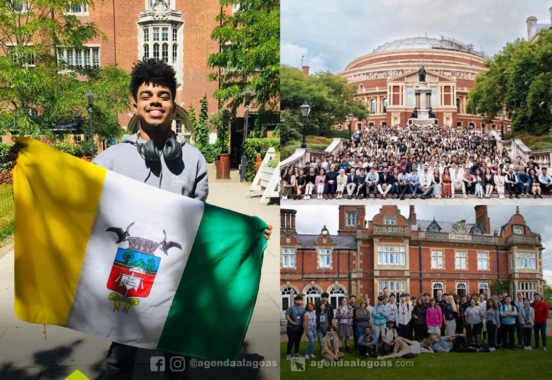 Cacimbinhense é um dos 9 alunos brasileiros selecionados para participar de Programa Científico em Londres, na Inglaterra.