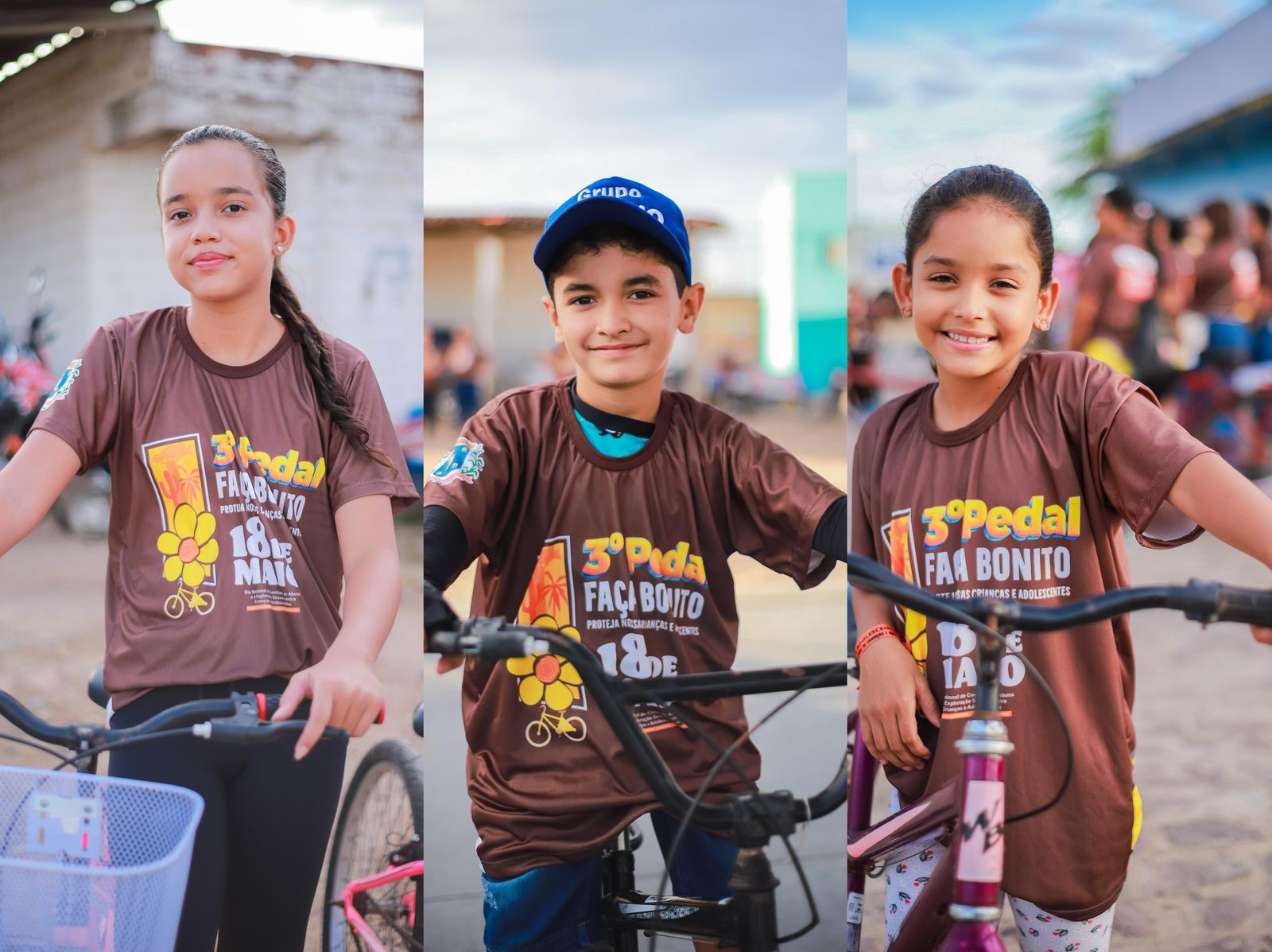 3° Pedal Faça Bonito promove esporte e conscientização em defesa das crianças e adolescentes