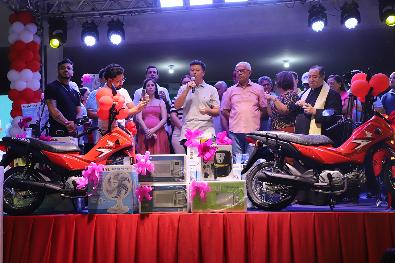 Prefeitura de Cacimbinhas realiza 7º Festival de Prêmios com sorteio de 2 motos e mais 50 prêmios