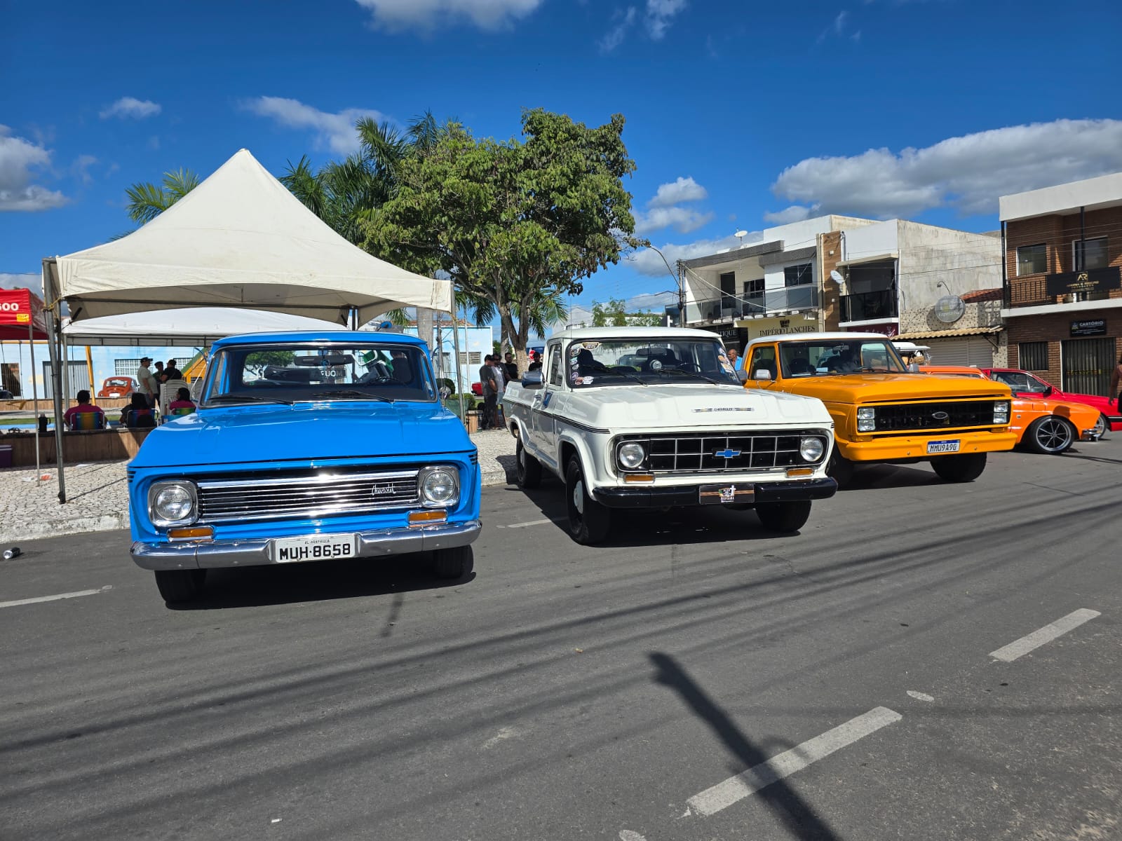 Cacimbinhas vive dia de nostalgia e cultura com a exposição de mais de 80 carros clássicos e valiosos