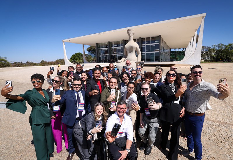 Leis e Likes: STF reúne 26 influenciadores para imersão sobre Justiça, cidadania e direitos fundamentais 